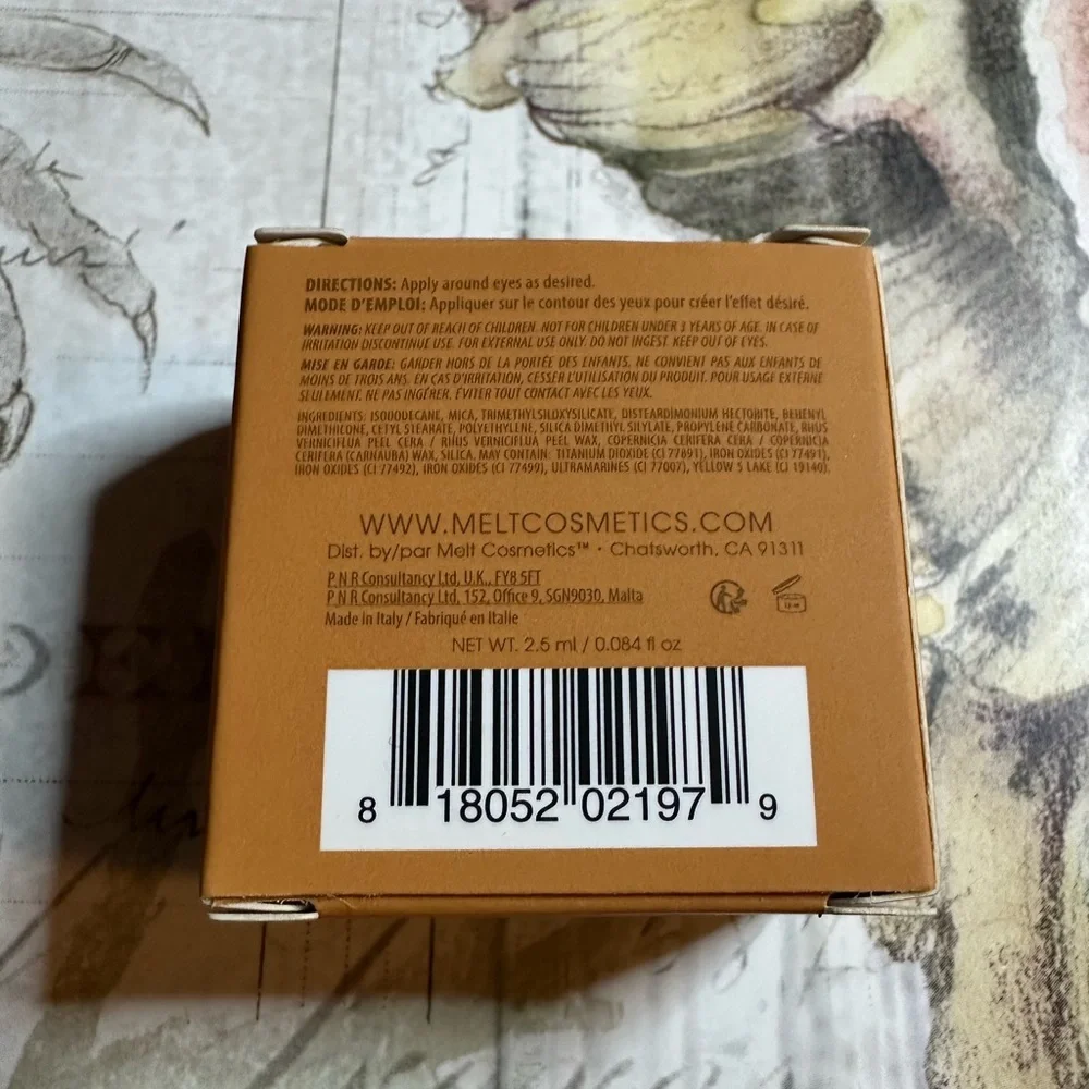 Melt Cosmetics BNIB Ultra Matte eye gel liner eyeliner CULTURA.